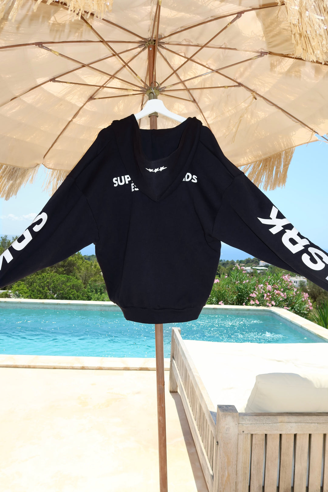 SRK Logo Zip Up Vest 'Black & White'