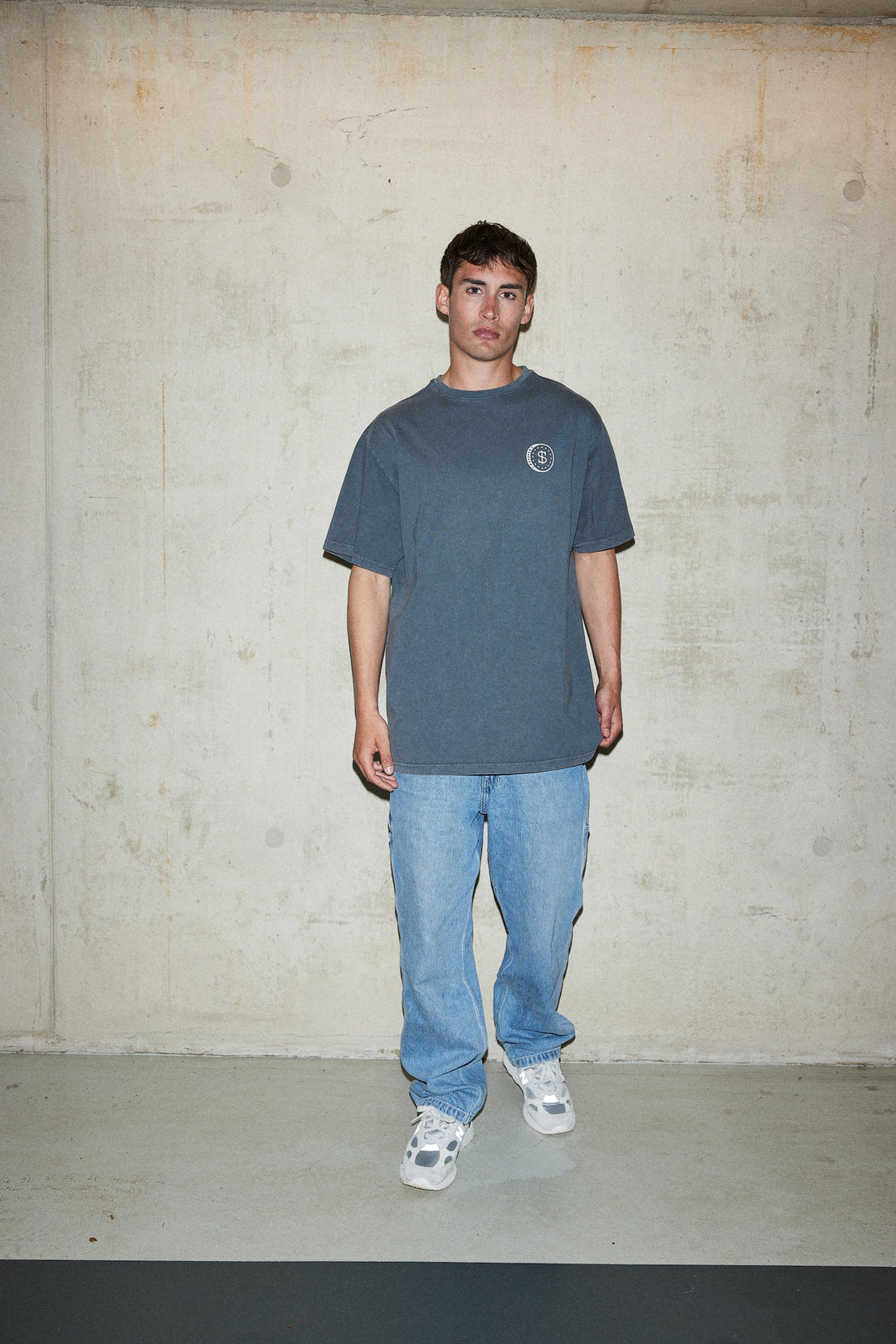 Super Rich Kids T-Shirt Acid Wash wit logo