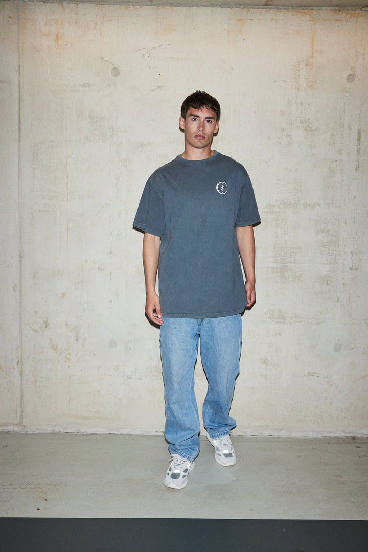 Super Rich Kids T-Shirt Acid Wash wit logo