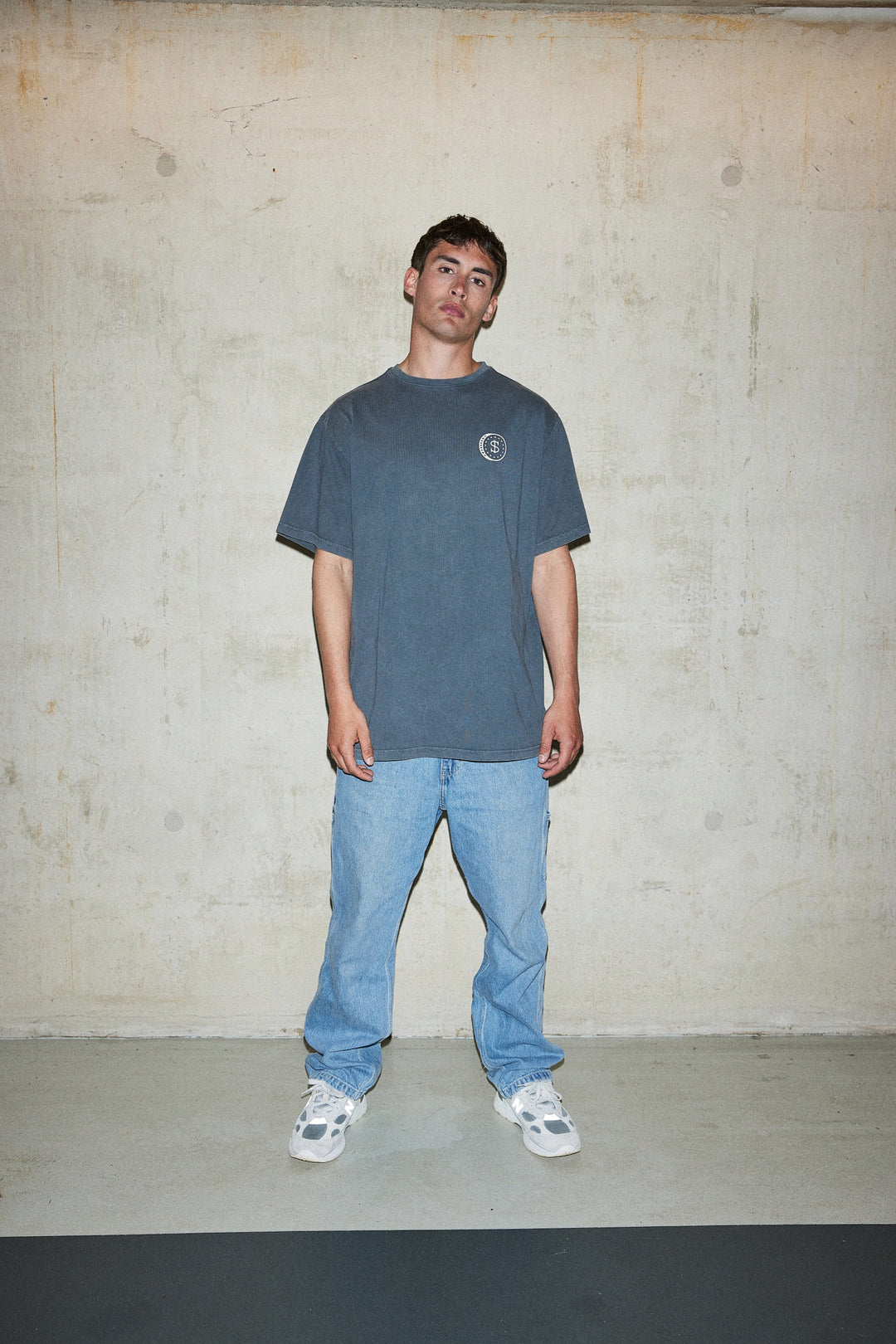 Super Rich Kids T-Shirt Acid Wash wit logo