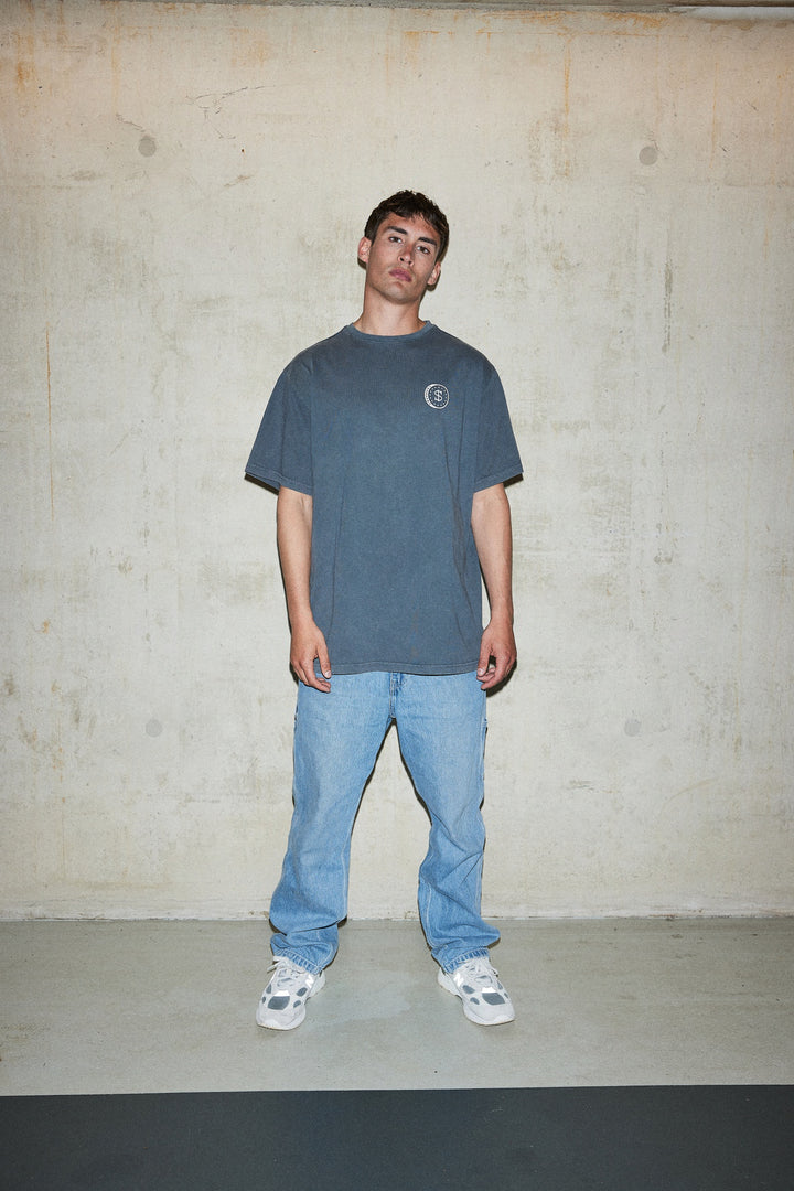 Super Rich Kids T-Shirt Acid Wash wit logo
