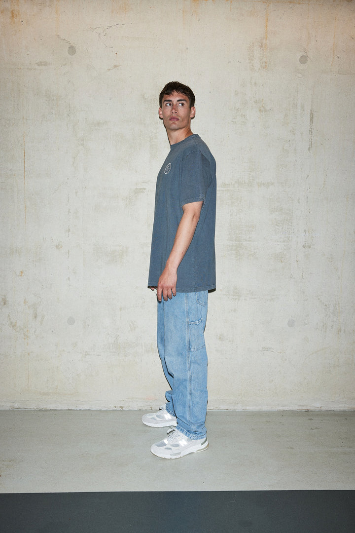 Super Rich Kids T-Shirt Acid Wash wit logo