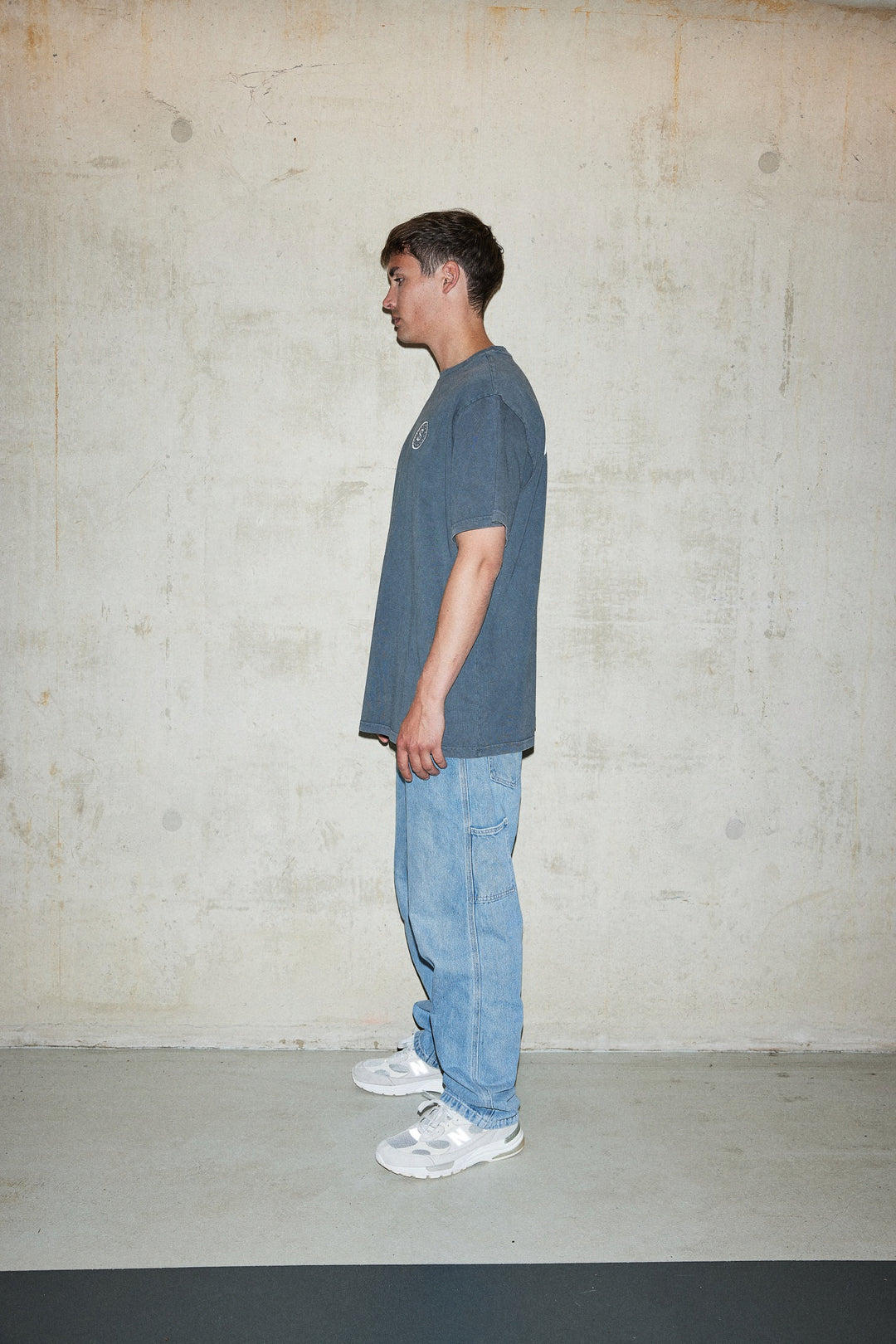 Super Rich Kids T-Shirt Acid Wash wit logo