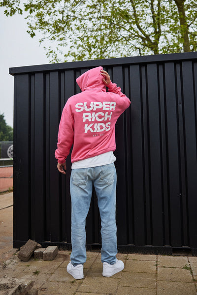Hoodie Super Rich Kids 'Hot Pink'