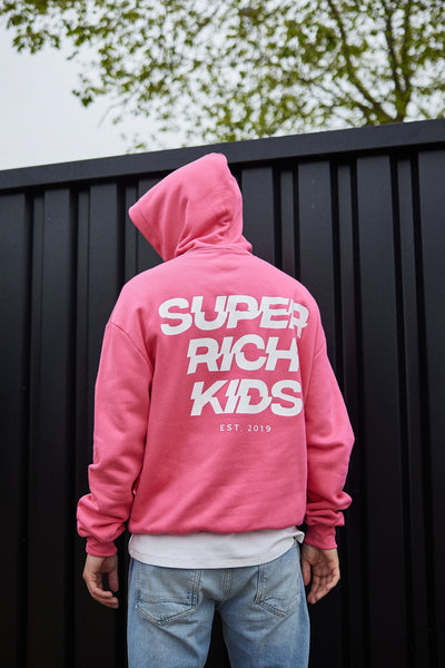 Hoodie Super Rich Kids 'Hot Pink'