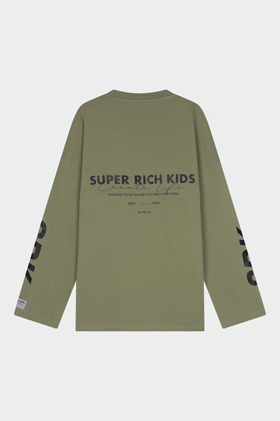 Longsleeve tee - Khaki