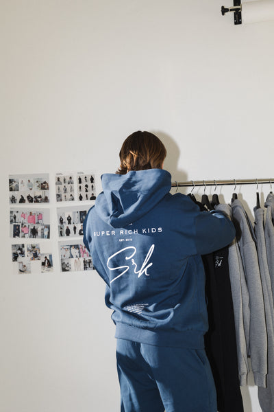 Hoodie Navy Signature