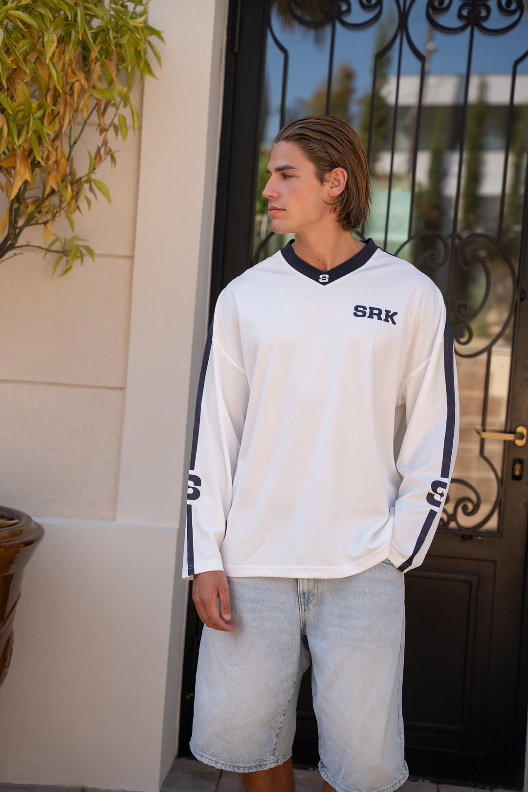 Jersey Mesh Long Sleeve &