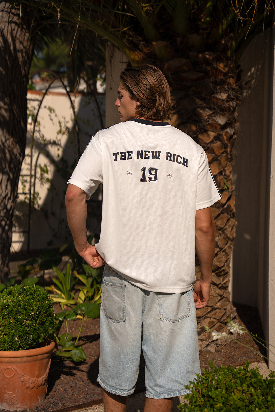 Jersey Mesh T-Shirt &