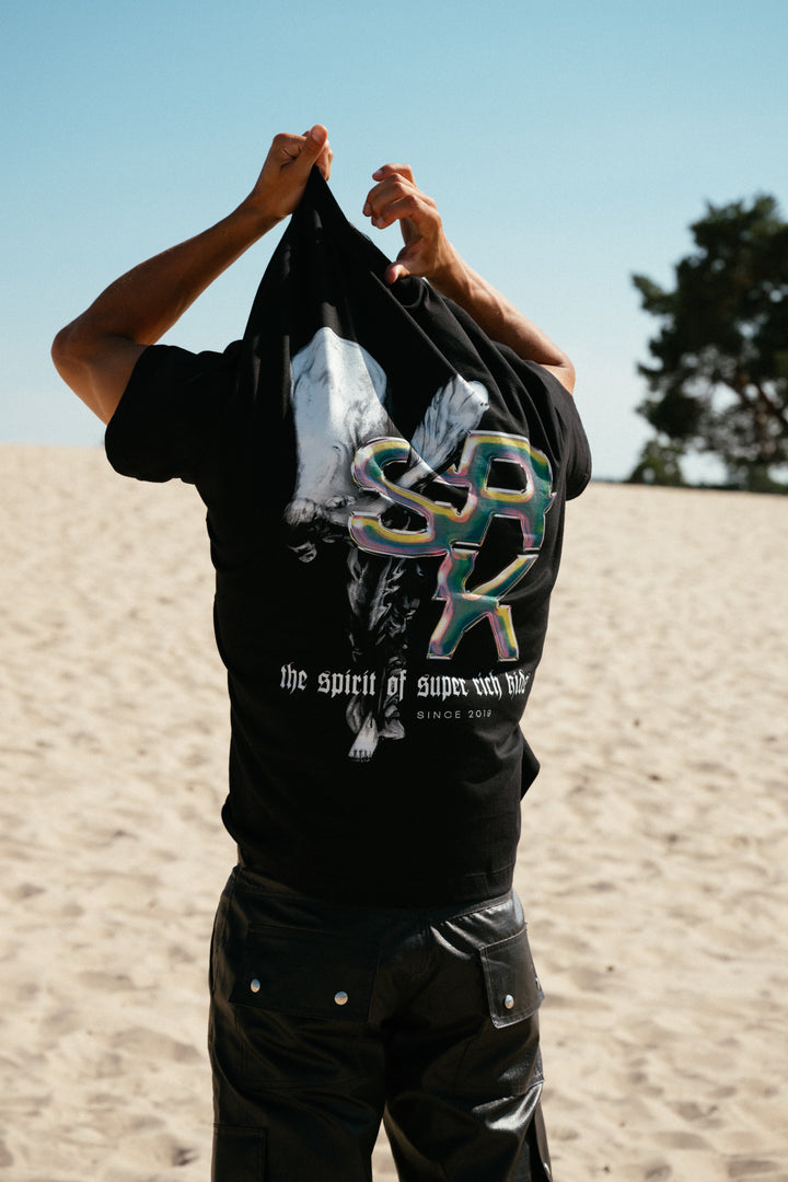 T-Shirt 'Spirit of SRK' Zwart