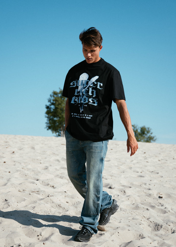 T-Shirt 'Spirit of Ecstacy' Zwart