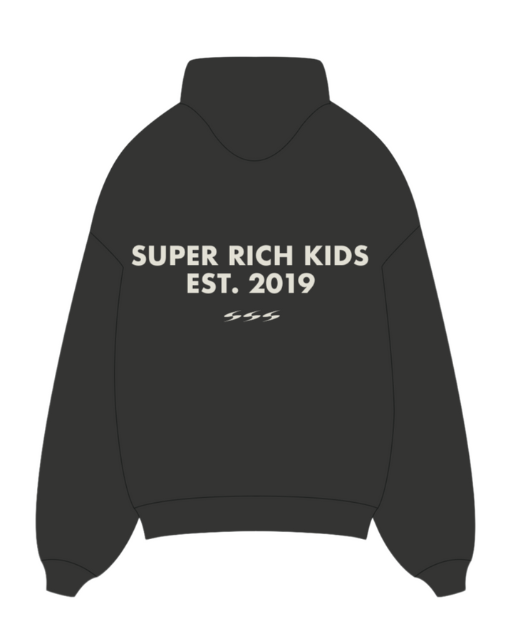 SRK Logo Zip Up Vest 'Black & White'