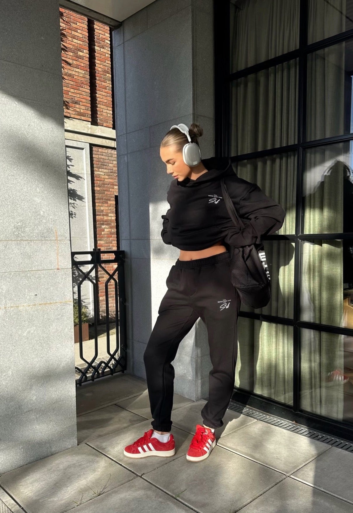 Black Joggingbroek Signature