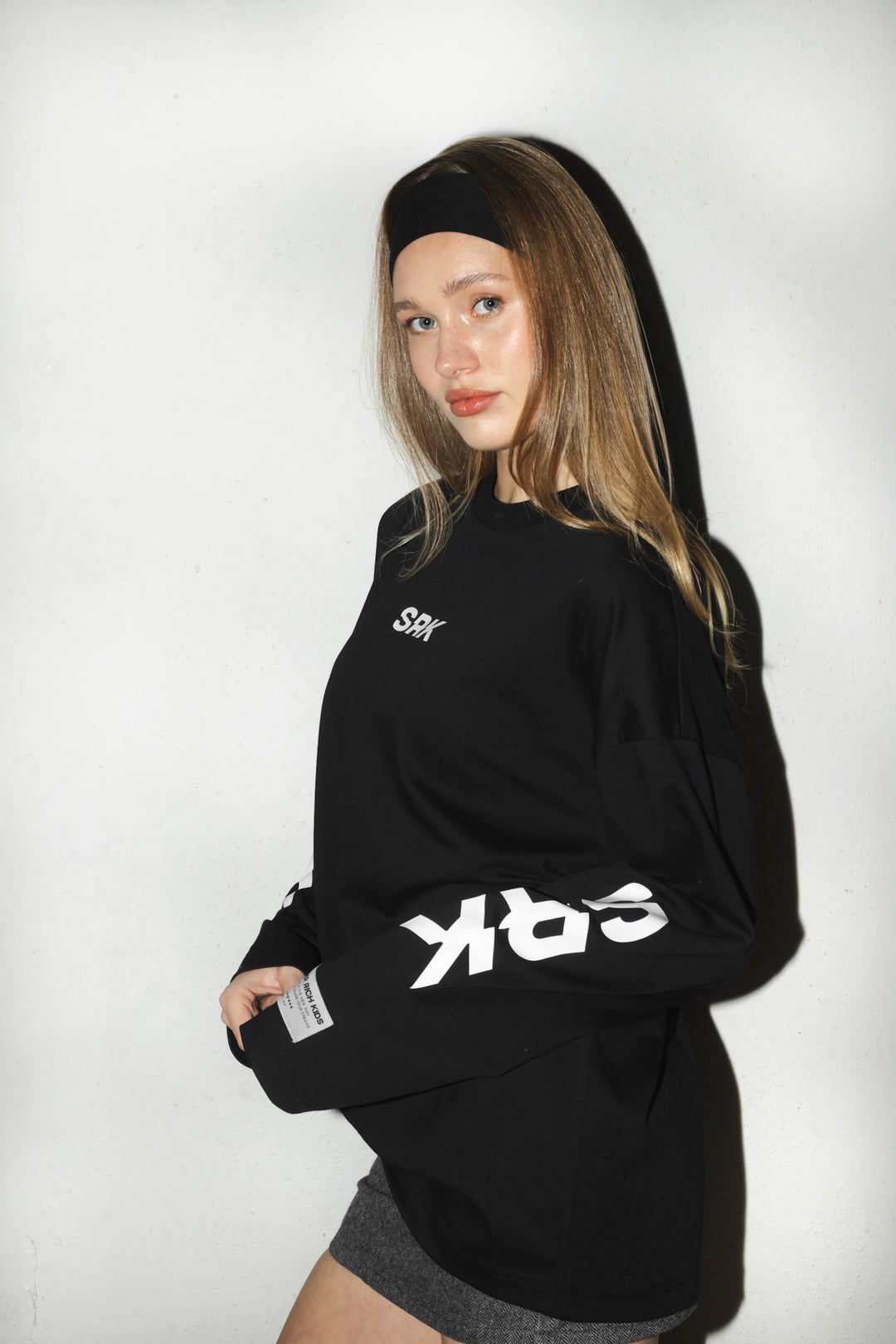 SRK Longsleeve tee 'Black & White'