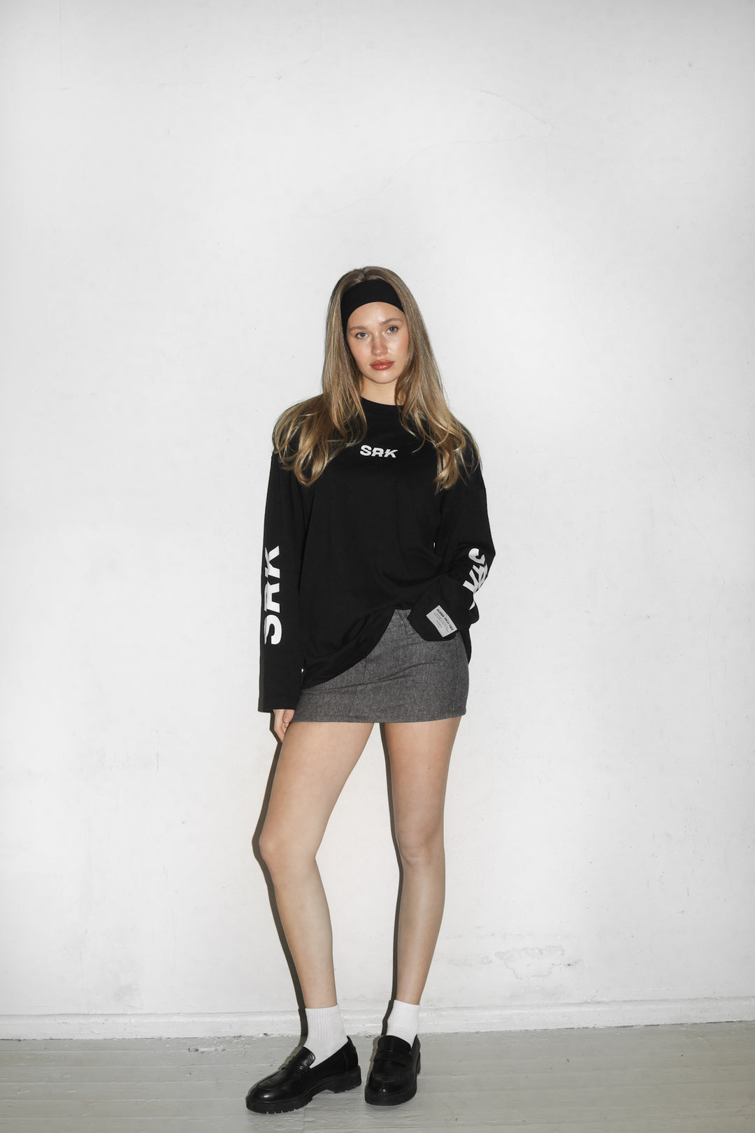 SRK Longsleeve tee 'Black & White'