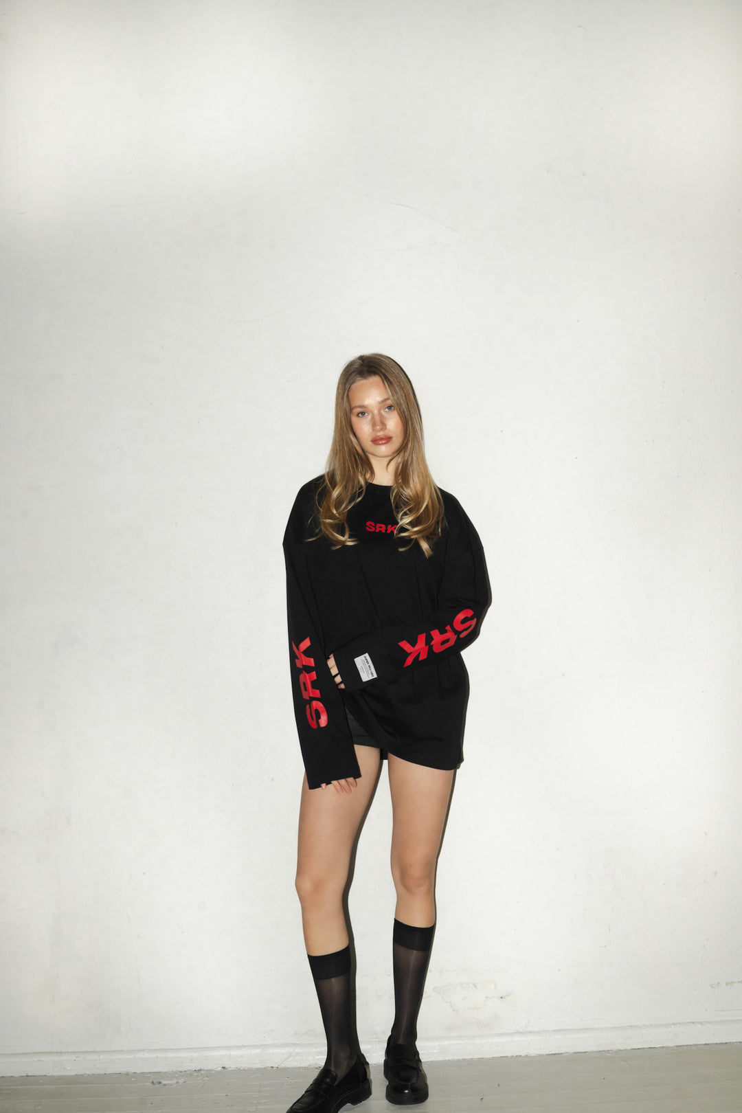 SRK Longsleeve Tee 'Black & Red'