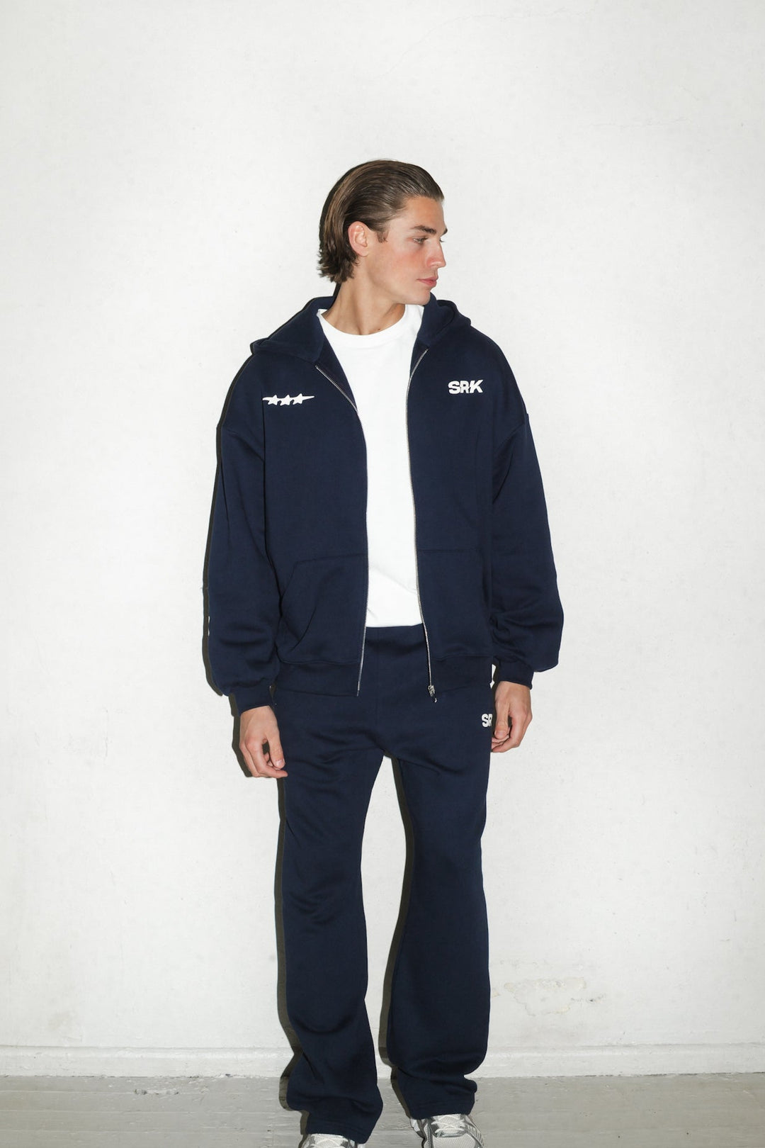 SRK Zip up hoodie ‘Navy’