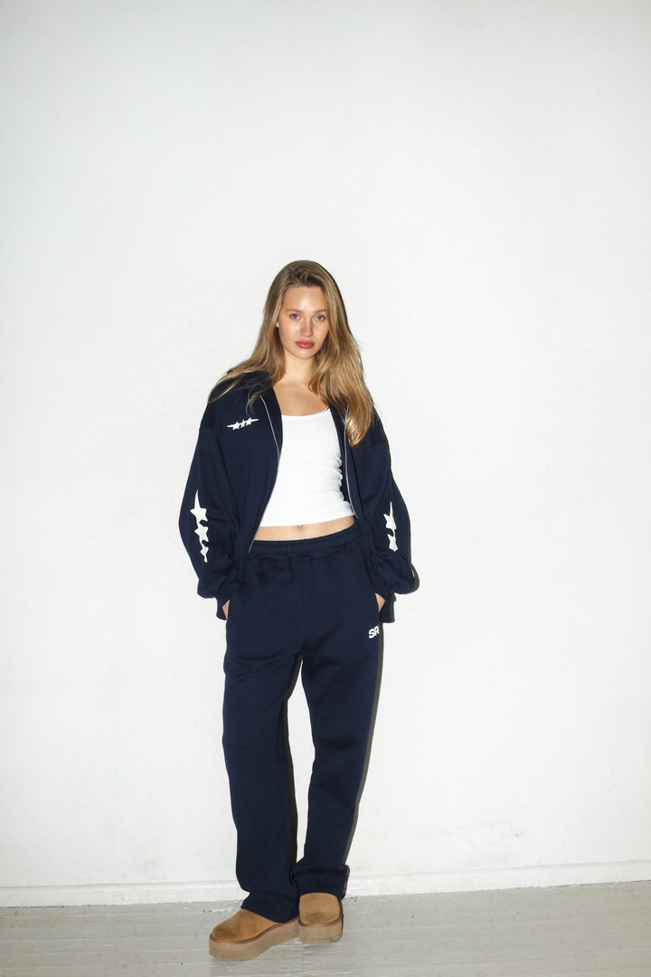 SRK Zip up hoodie ‘Navy’