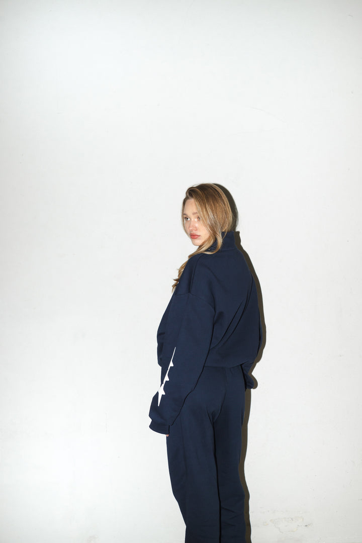 SRK Quarter Zip Sweater ‘Navy’