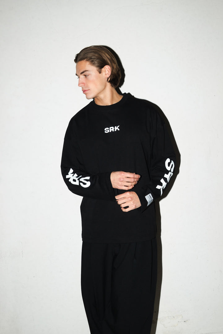 SRK Longsleeve tee 'Black & White'