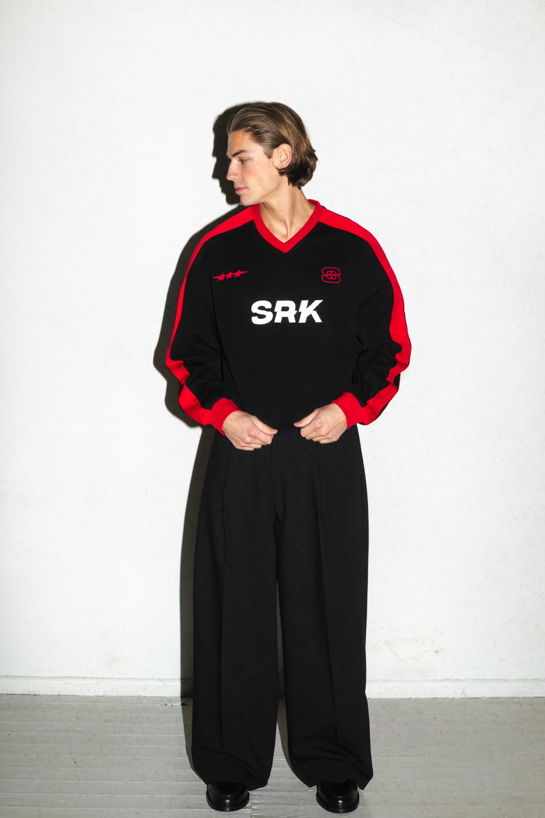 SRK Oversized Jersey ‘Black & Red’