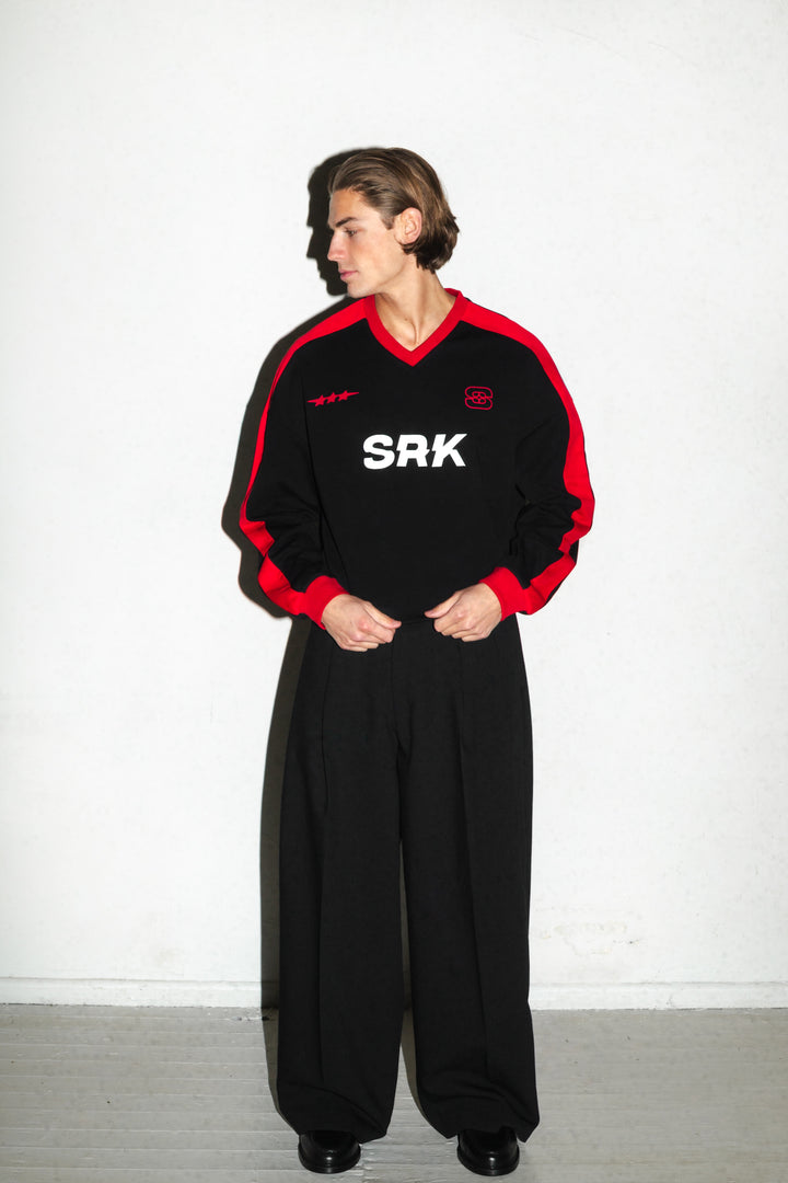 SRK Oversized Jersey ‘Black & Red’