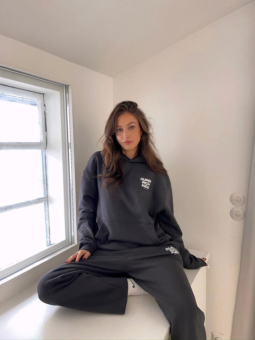 Hoodie Essential Asphalt