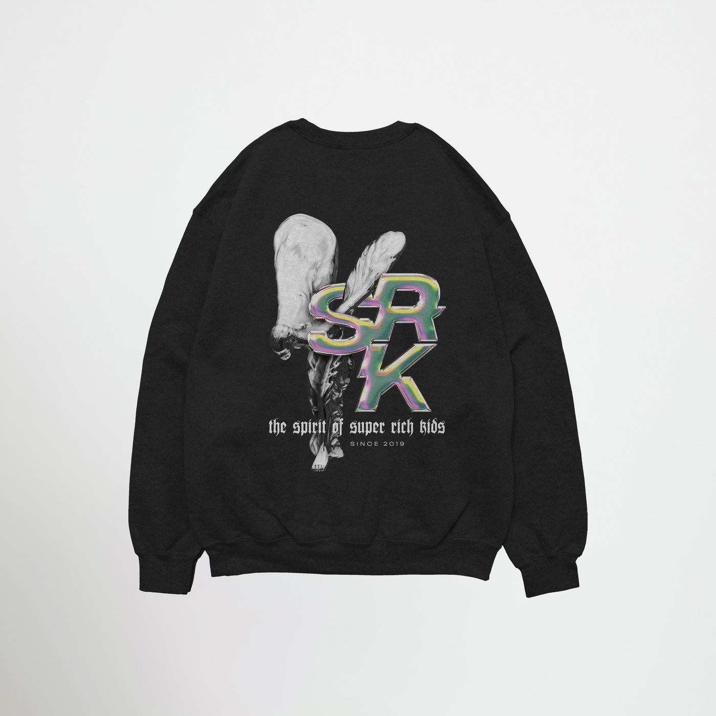 Sweater 'Spirit of SRK' zwart