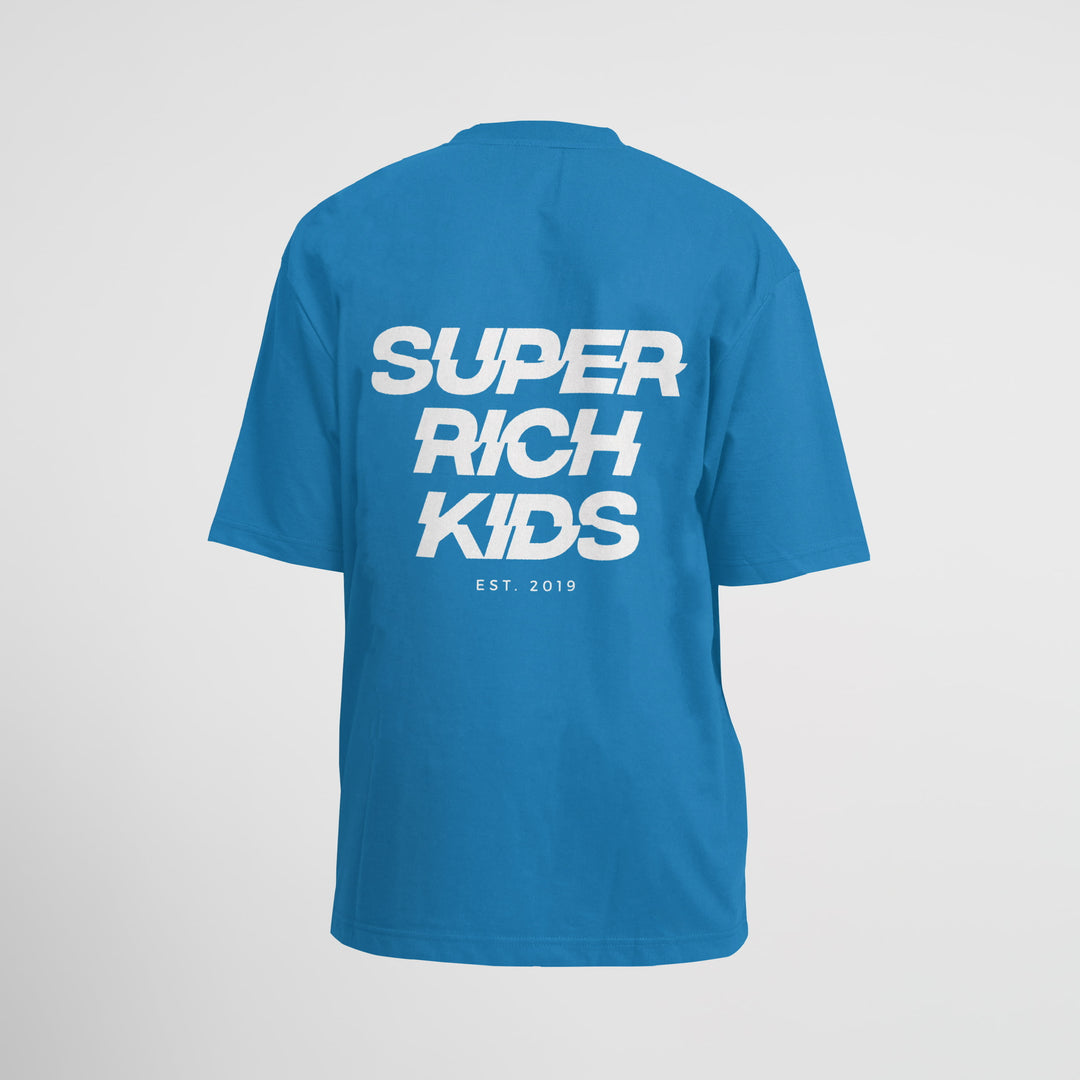 Super Rich Kids T-Shirt 'French Blue'