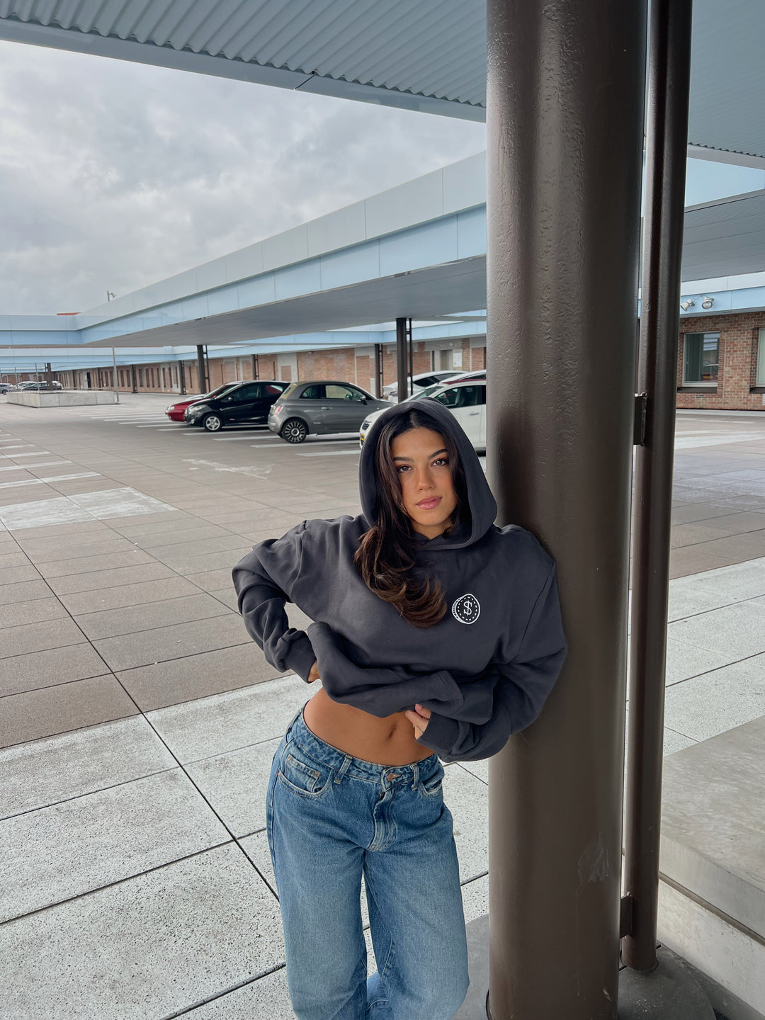 Hoodie Super Rich Kids 'Asphalt'