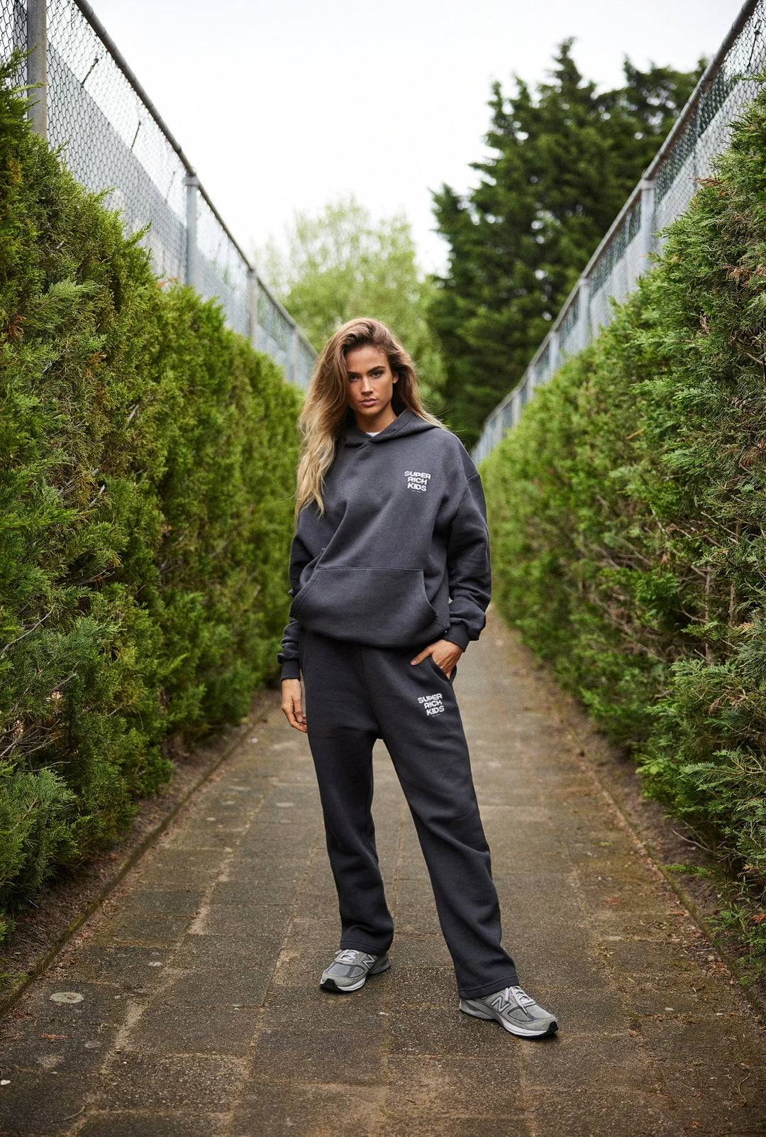 Hoodie Essential Asphalt