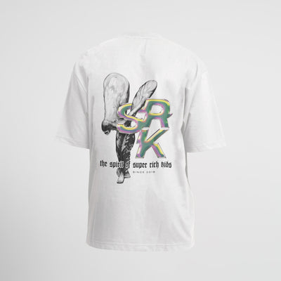 T-Shirt 'Spirit of SRK' Wit